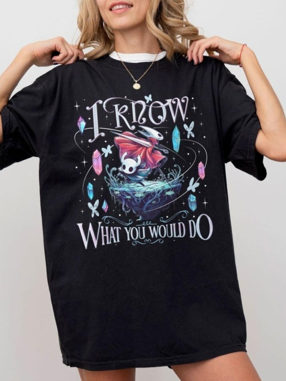 Indie Game Reflection T-shirt, Gamer Quote Graphic Tee